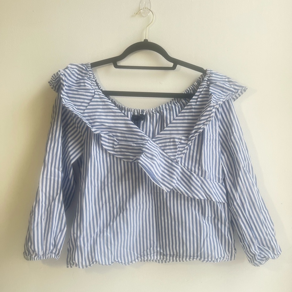 V neck stripped blouse by Sanctuary
